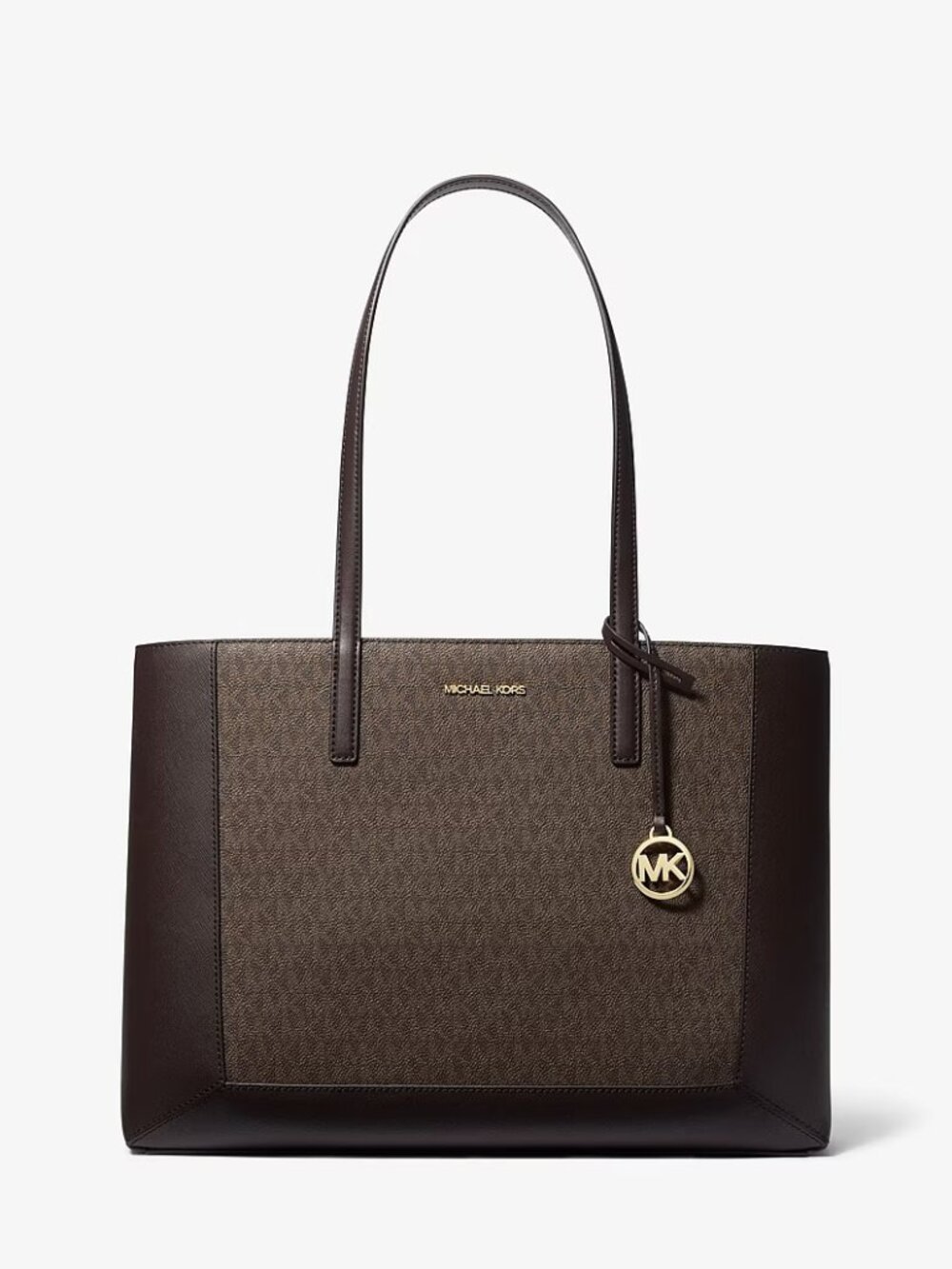 MICHAEL Michael Kors Sallie Large East West Tote - Chocolate